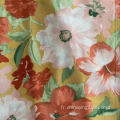 Viscose en vente en gros Rayon 45S tissu conception florale